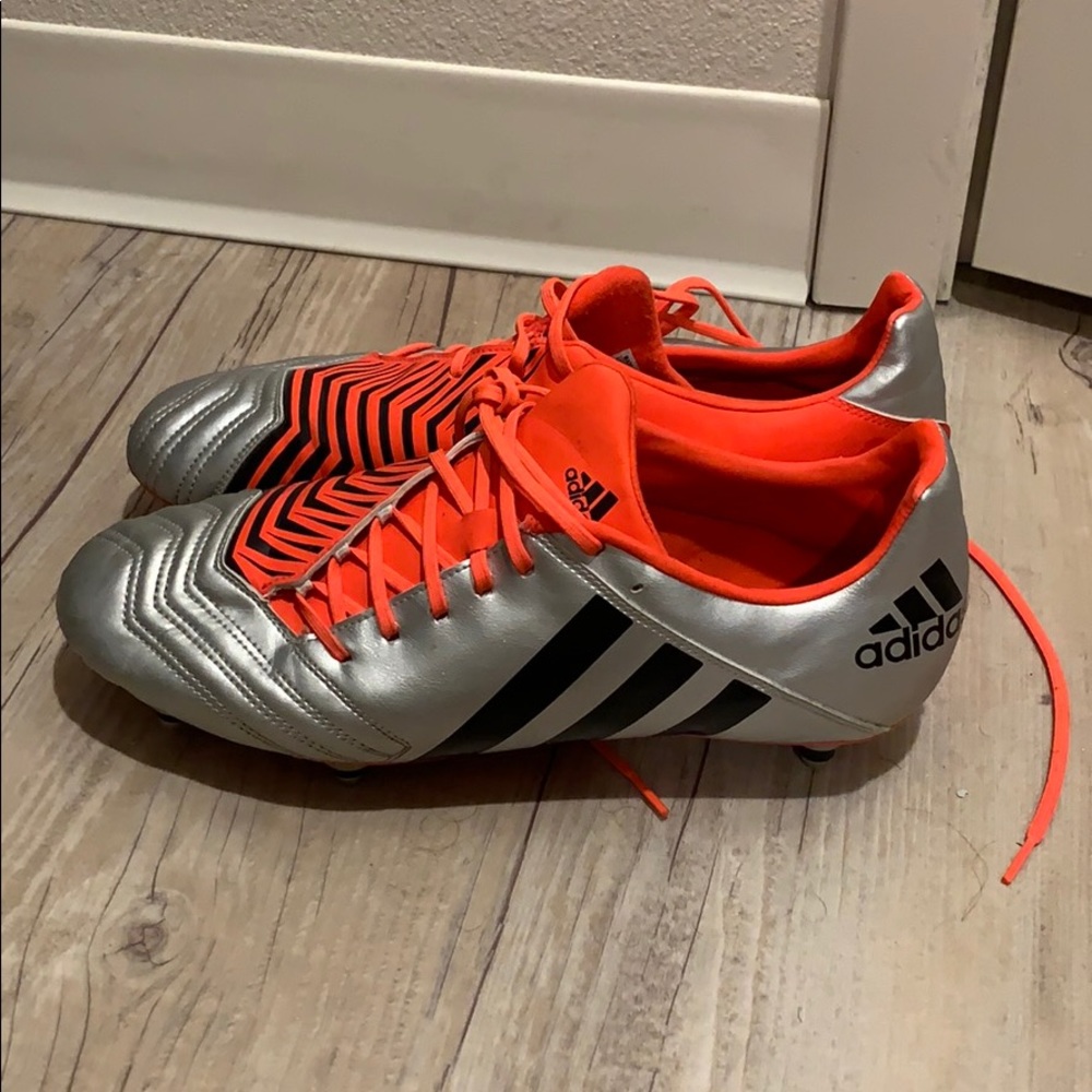 Used Adidas soccer/rugby cleats